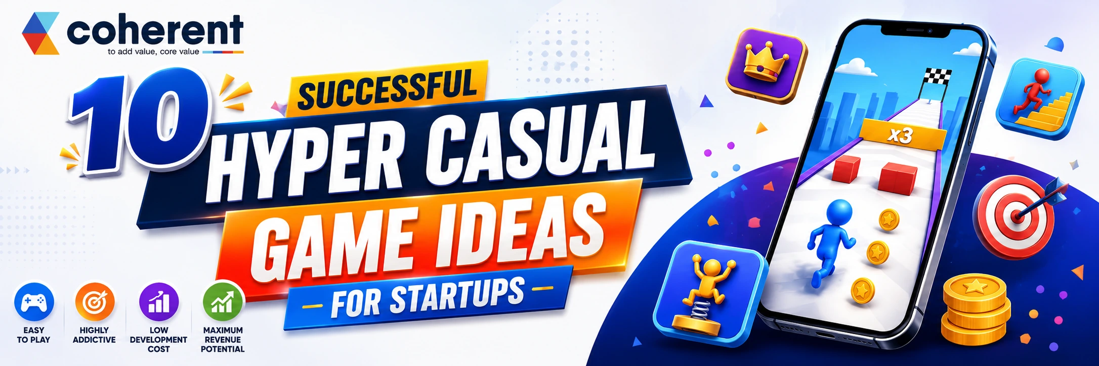 10 Successful Hyper Casual Game Ideas