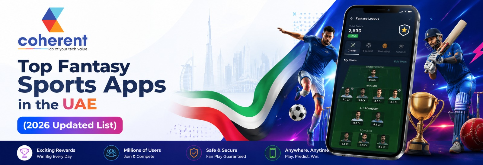 Top Fantasy Sports Apps in UAE 2026 | Best Gaming Guide