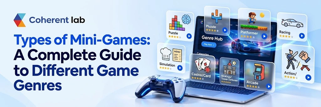 Types of Mini-Games – A Complete Guide to Different Game Genres by Coherent Lab