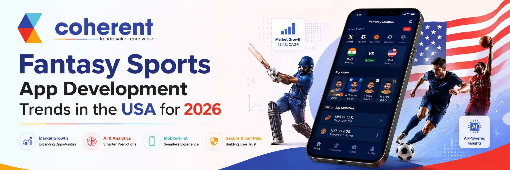 Fantasy Sports App Development Trends in the USA for 2026