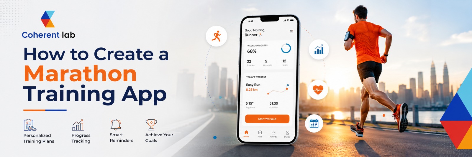 How to create a marathon training app with AI, GPS tracking, and personalized running plans