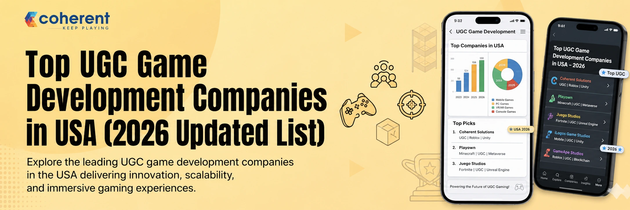 Top UGC Game Development Companies in USA