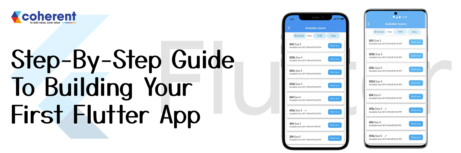 Flutter app development