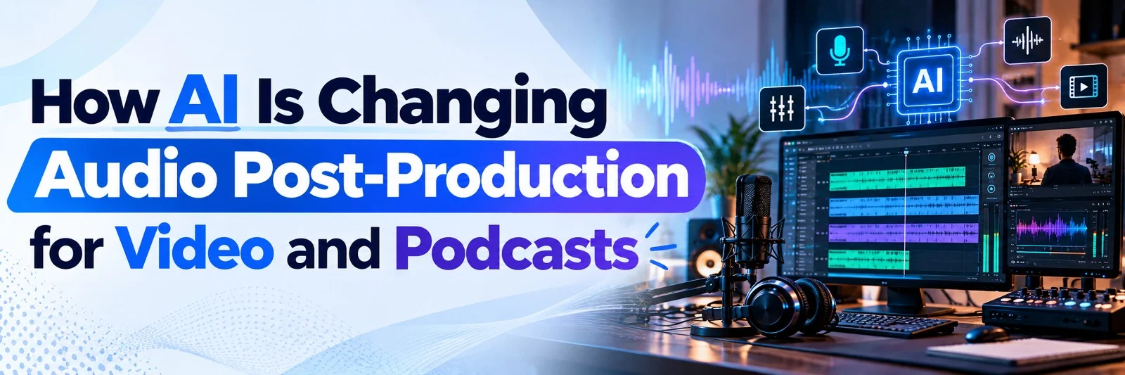 How AI Is Changing Audio Post-Production