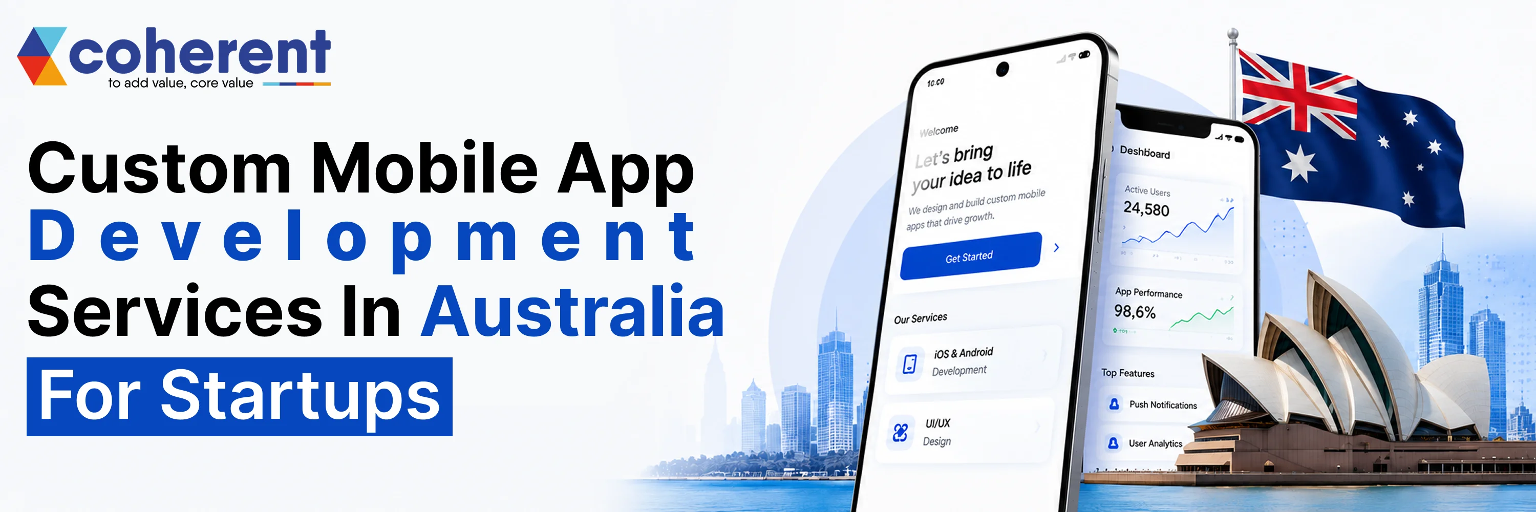 Custom Mobile App Development Services in Australia for Startups