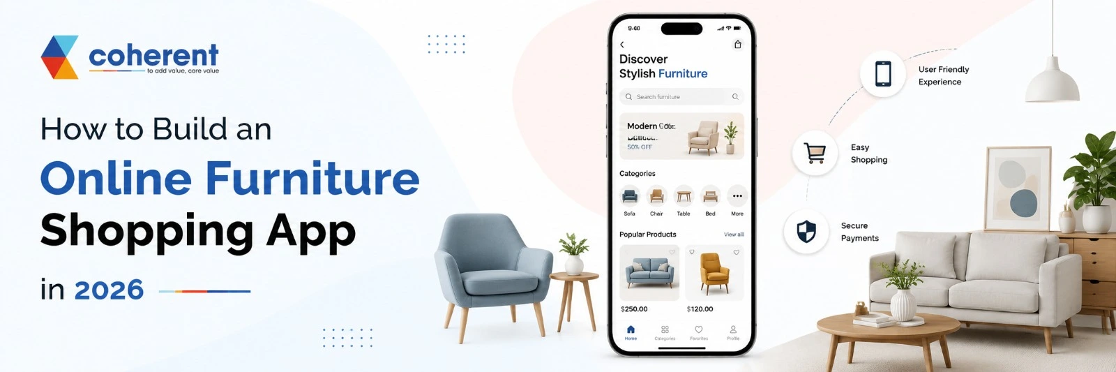 How to Build an Online Furniture Shopping App in 2026: Features, Cost & Development Guide