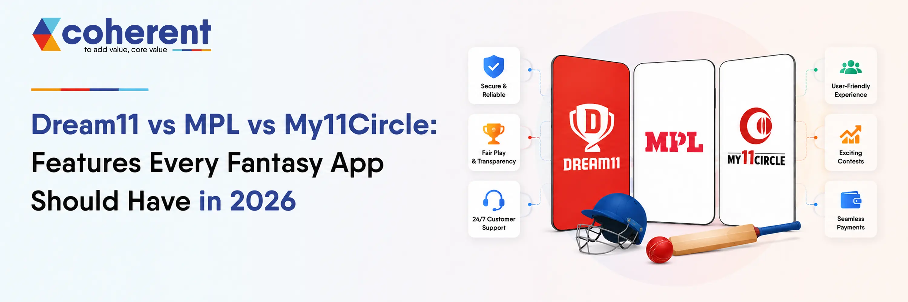 Dream11 vs MPL vs My11Circle: Features Every Fantasy App Should Have in 2026