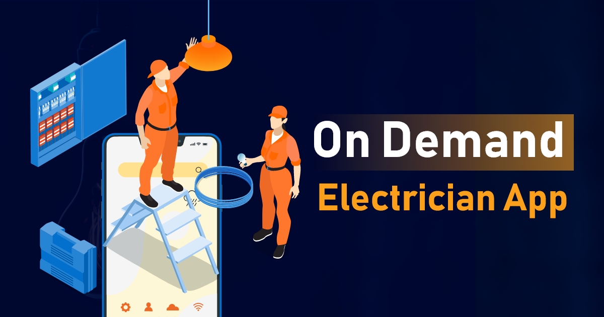 on-demand electrician app development coherent lab