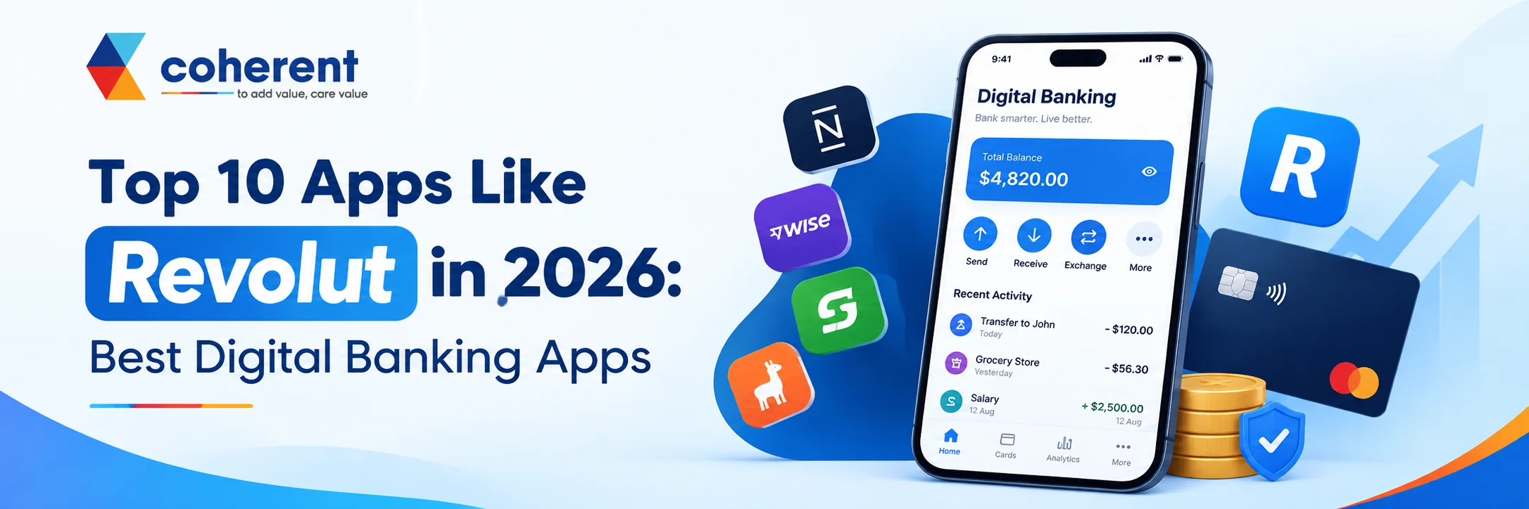 Top 10 Apps Like Revolut in 2026