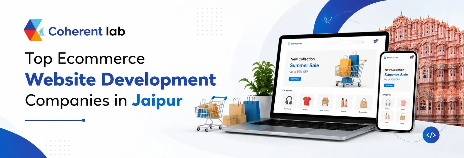 Top Ecommerce Website Development Companies in Jaipur