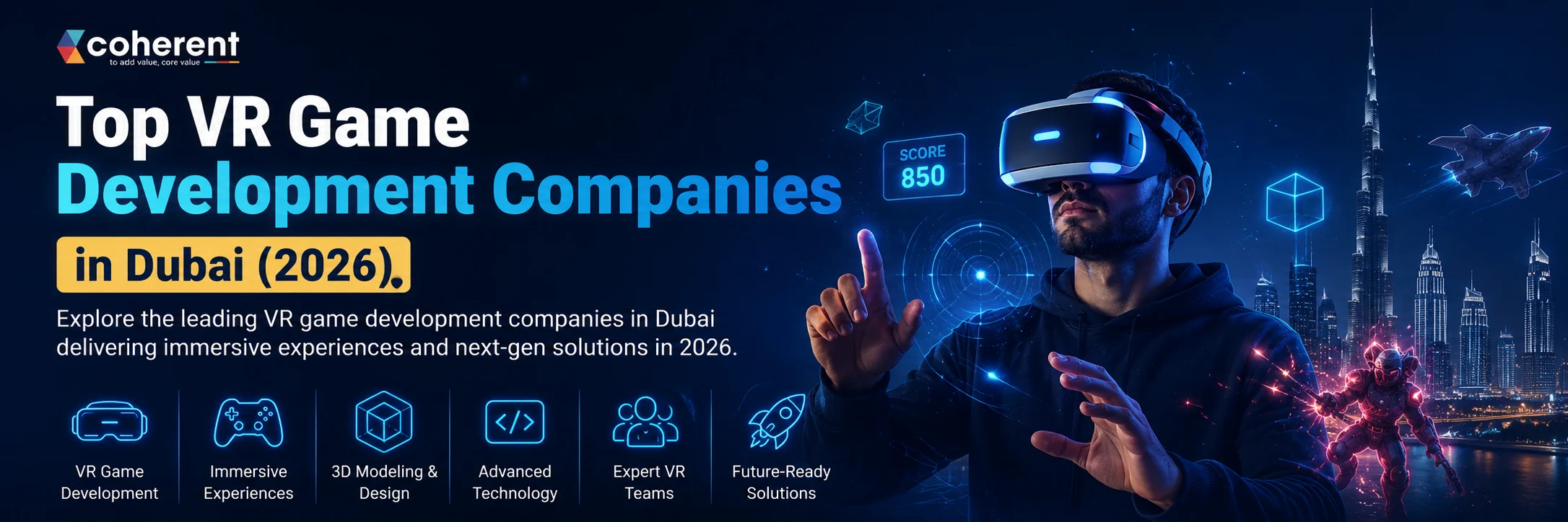 Top VR Game Development Companies in Dubai (2026)