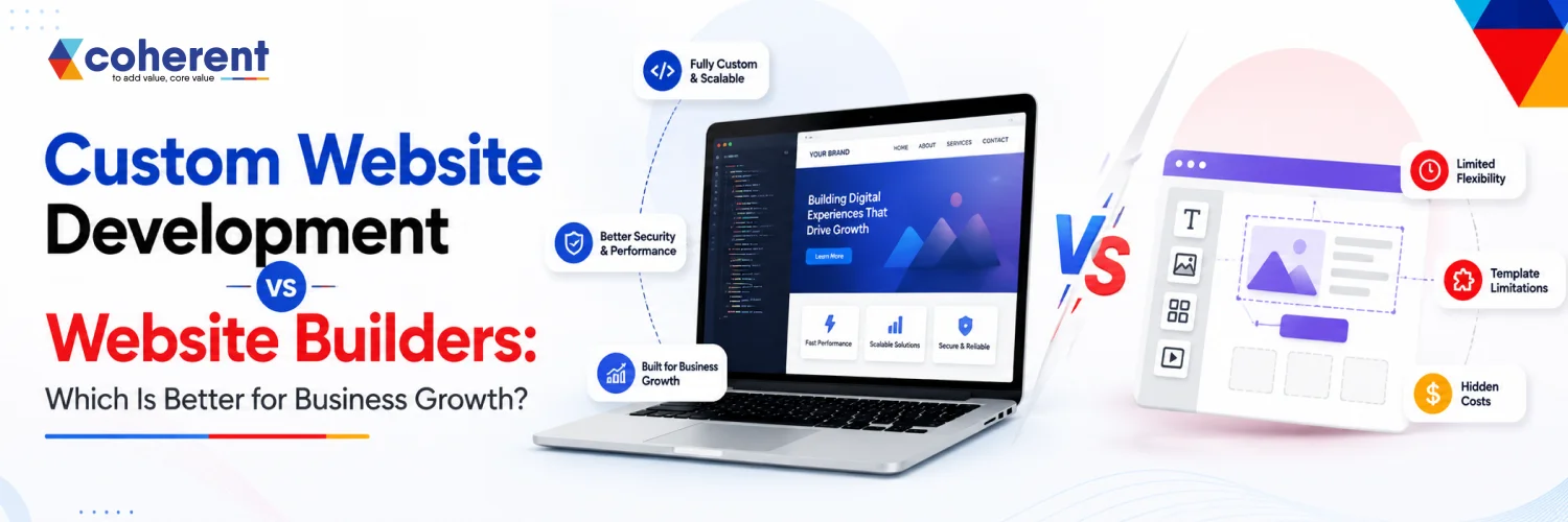 Custom Website Development vs Website Builders