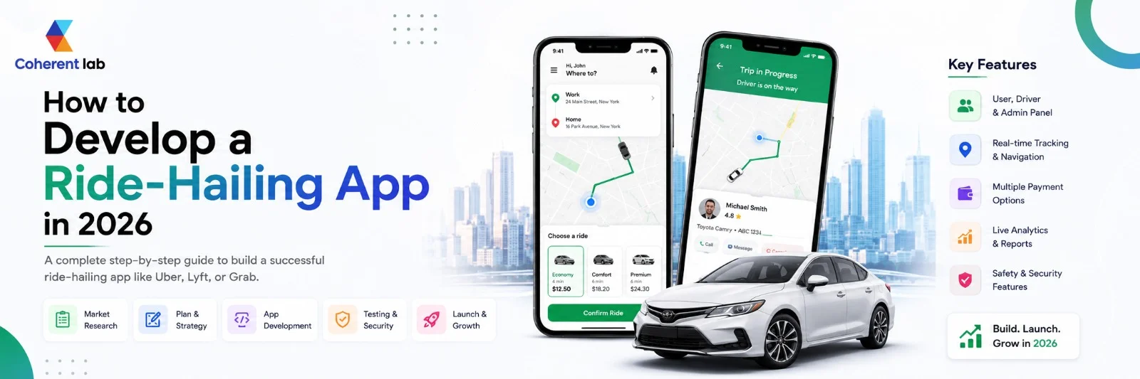 How to Develop a Ride-Hailing App