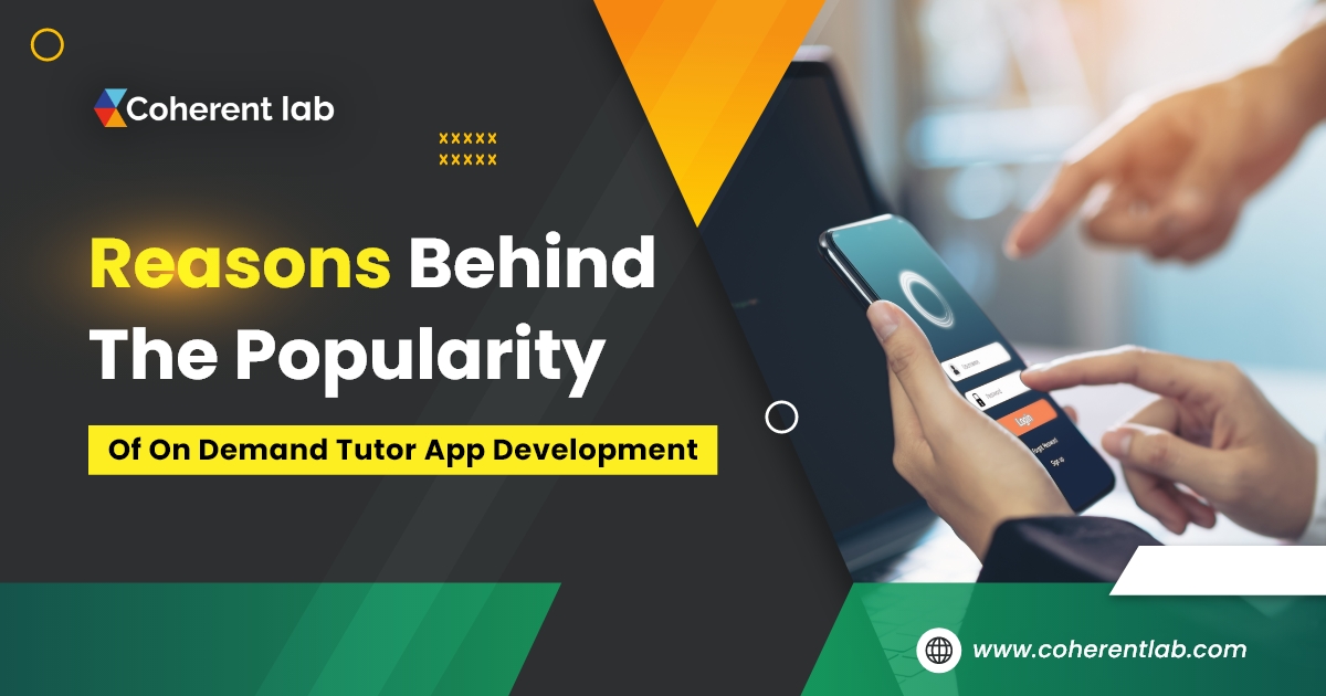 on demand tutor app development - coherent lab
