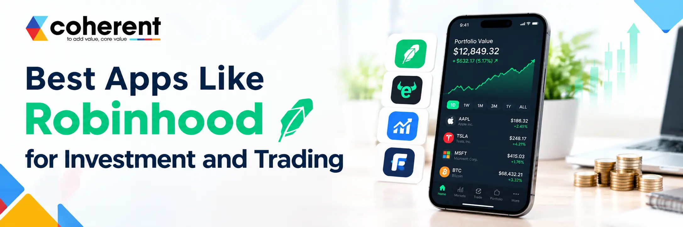 Best Apps Like Robinhood for Investment and Trading
