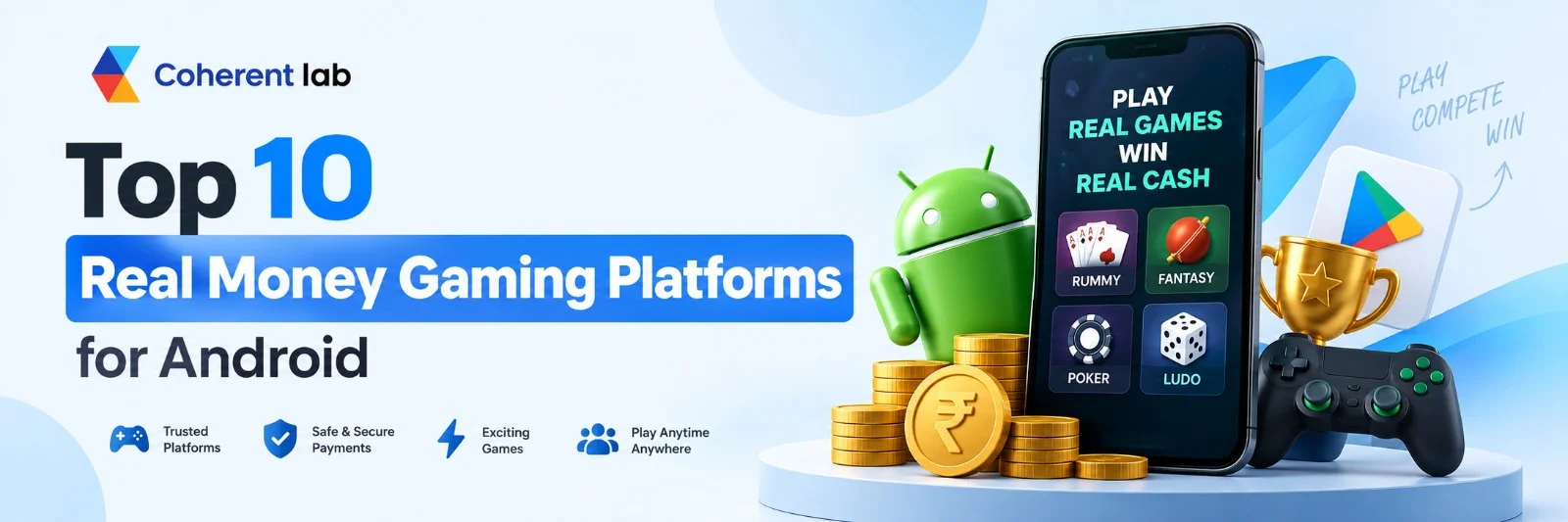 Top 10 Real Money Gaming Platforms for Android