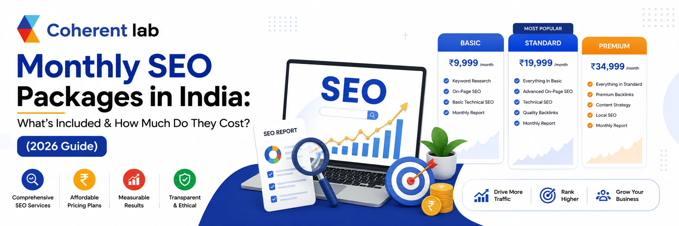 Monthly SEO Packages in India: What's Included & 2026 Pricing Guide