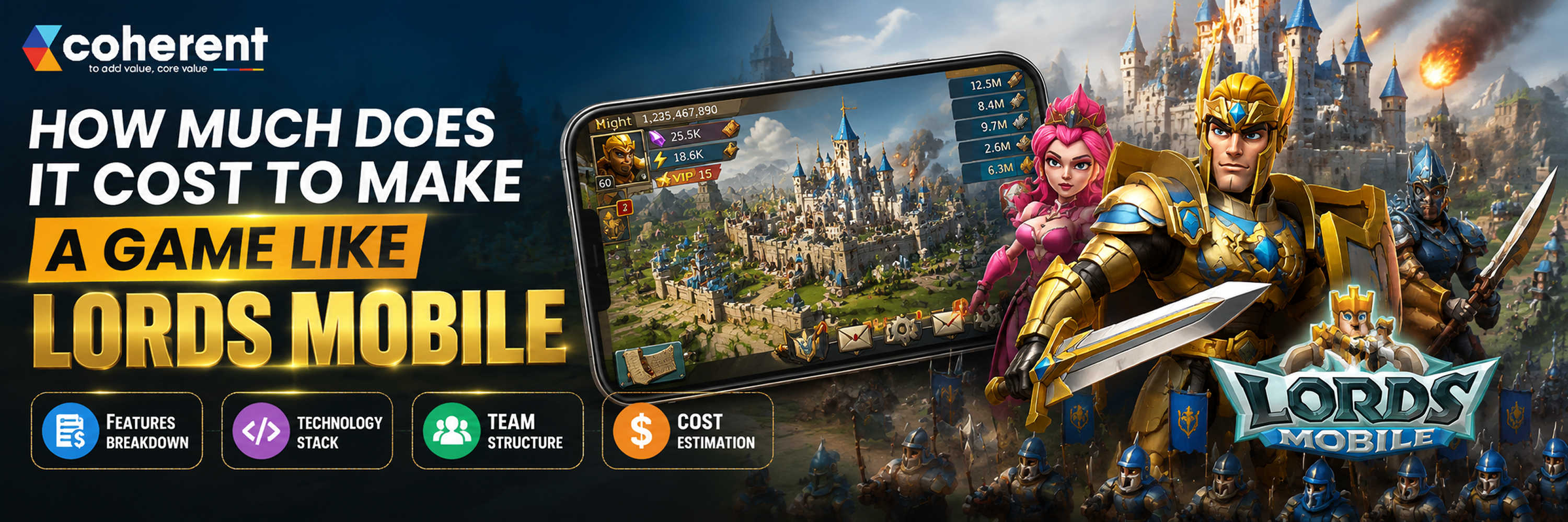 How Much Does It Cost to Make a Game Like Lords Mobile. 