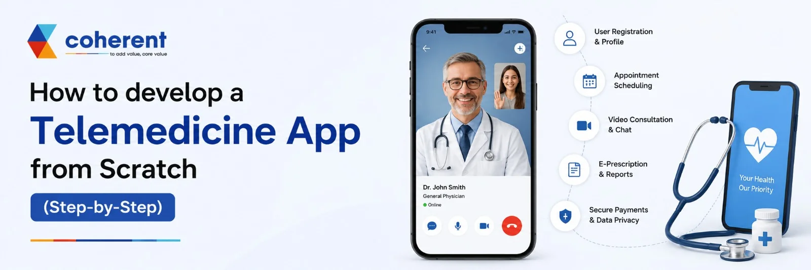 How to Develop a Telemedicine App from Scratch