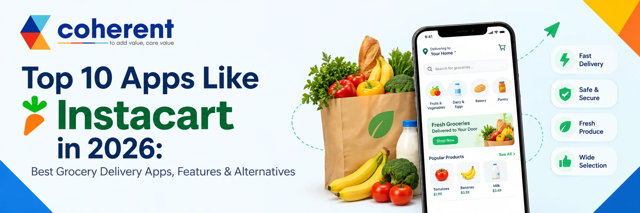 Top 10 Apps Like Instacart in 2026