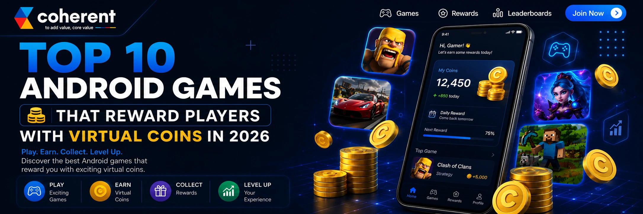 Top Android Games Offering Virtual Coin