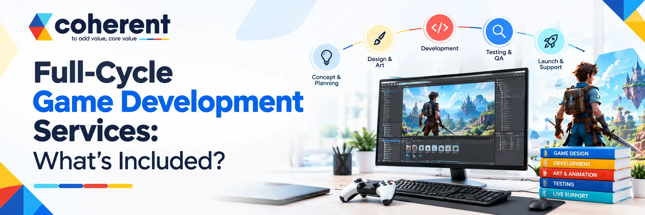 Full-Cycle Game Development Services: What’s Included?