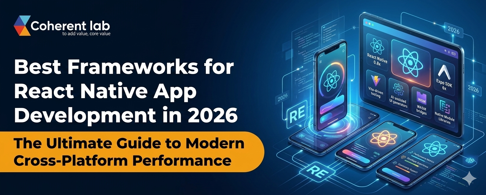Best React Native Frameworks for App Development in 2026