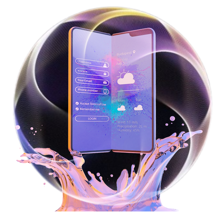 Flutter app development